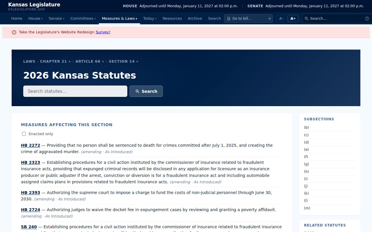 Kansas expungement statute affecting Graham County criminal docket access